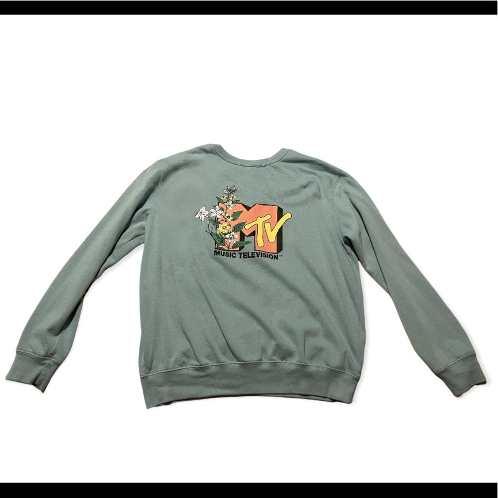 Sweaters de MTV size XL azul turquesa